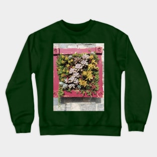 Frame of Flowers Crewneck Sweatshirt